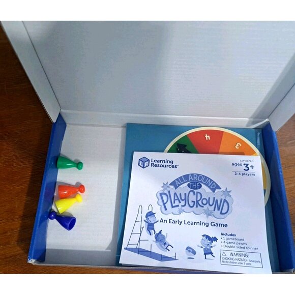 All Around The Playground Board Game Ages 3+ Up to 4 Players - Picture 9 of 11